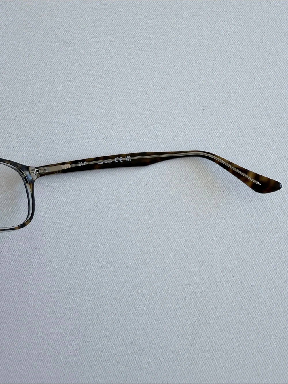 Ray-Ban RB5375 Tortoise Square Eyeglasses Havana Transparent 53mm